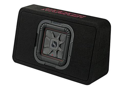 8" 350W Thin Subwoofer Enclosure, 2Ω or 4Ω : Kicker 46TL7T8, front side.