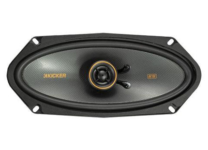 4x10" 75W Coaxial Speakers : Kicker 47KSC41004 front side.
