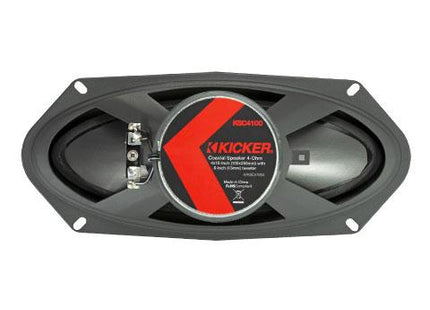 4x10" 75W Coaxial Speakers : Kicker 47KSC41004 rear view.