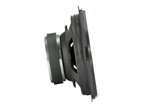 Kicker 47KSC6804 : Six-by-Eight-Inch Coaxial Speaker Drivers, 75-Watt RMS, side view.