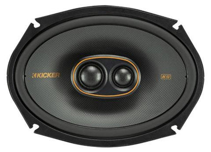 Kicker 47KSC69304 : Six-by-Nine-Inch 3-Way Coaxial Speaker Drivers, 150-Watt RMS