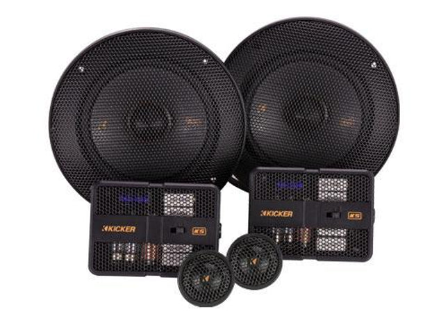 Kicker 47KSS504 : 5.25-Inch 100-Watt Component or Coaxial Mountable Speaker System