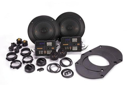 Kicker 47KSS504 : 5.25-Inch 100-Watt Component or Coaxial Mountable Speaker System contents.