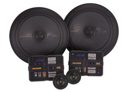 Kicker 47KSS6504 : 6.5-Inch 125-Watt Component or Coaxial Mountable Speaker System.