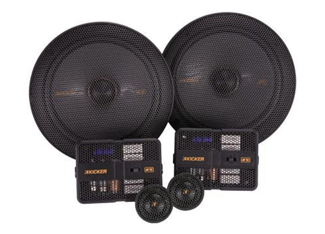 Kicker 47KSS6504 : 6.5-Inch 125-Watt Component or Coaxial Mountable Speaker System.