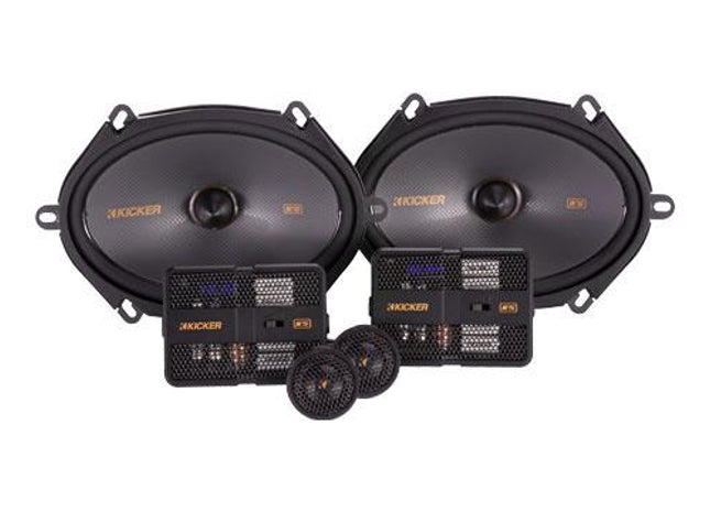 Kicker 47KSS6804 : 6x8-Inch 100-Watt Component or Coaxial Mountable Speaker System.