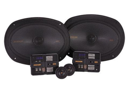 Kicker 47KSS6904 : 6x9-Inch 125-Watt Component or Coaxial Mountable Speaker System.