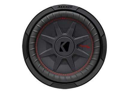 Kicker 48CWRT10 : 400W 10" Thin Subwoofer Driver, 2Ω or 2Ω Dual Voice Coil