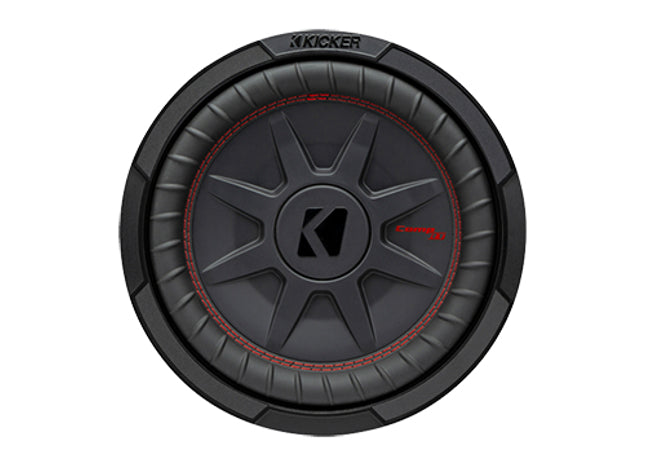 Kicker 48CWRT10 : 400W 10" Thin Subwoofer Driver, 2Ω or 2Ω Dual Voice Coil