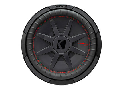 Kicker 48CWRT12 : 500W 12" Thin Subwoofer Driver, 2Ω or 4Ω Dual Voice Coil