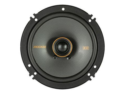 Kicker 51KSC6504 : 6.5" 100W RMS Coaxial Speakers.