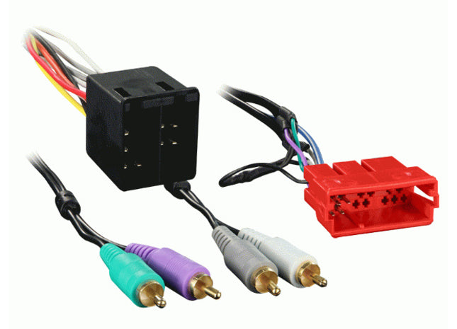 Metra 70-1787 : Amplified Radio Replacement Wiring Harness, 1993-2004 Audi VW