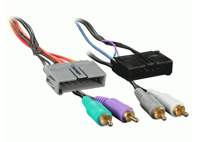 Metra 70-1818 : Amplified Radio Replacement Wiring Harness, 1984-2006 Chrysler, Dodge, Jeep, Plymouth