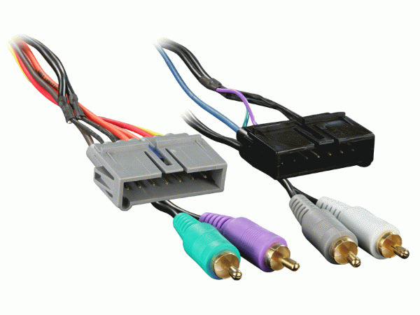 Metra 70-1818 : Amplified Radio Replacement Wiring Harness, 1984-2006 Chrysler, Dodge, Jeep, Plymouth