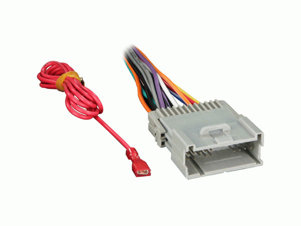 Metra 70-2003 : Radio Replacement Wiring Harness, 1998-2008 GM Kia Toyota (Amplified & Non-Amplified)