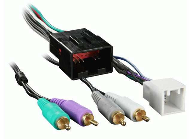 Metra 70-5518 : Amplified Radio Replacement Wiring Harness, 1998-2011 Ford Ranger