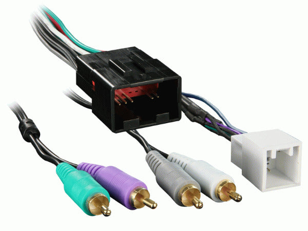 Metra 70-5518 : Amplified Radio Replacement Wiring Harness, 1998-2011 Ford Ranger