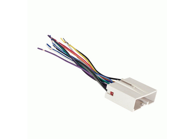Metra 70-5520 : Radio Replacement Wiring Harness, 2003-2019 Ford, Lincoln, Mercury (Amplified & Non-Amplified)