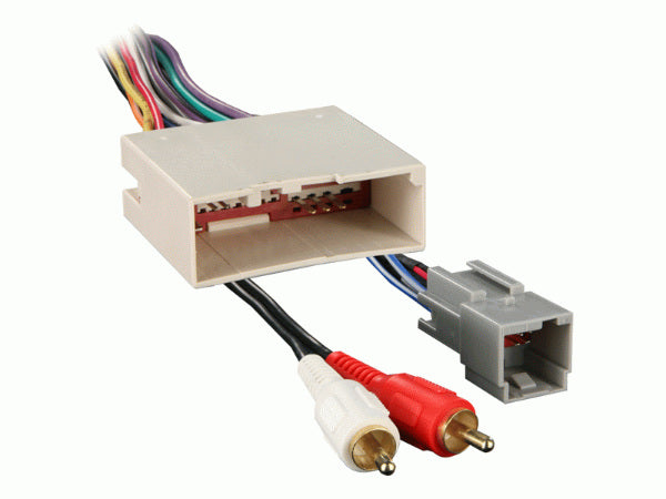Metra 70-5521 : Radio Replacement Wiring Harness, 2003-2012 Ford Lincoln Mercury (Amplified & Non-Amplified)