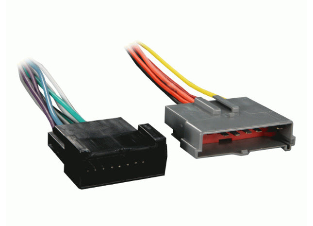 Metra 70-5605 : Amplified Radio Replacement Amp Bypass Harness, 1990-2004 Ford, Lincoln, Mercury