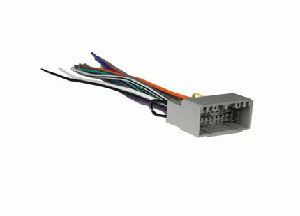 Metra 70-6502 : Radio Replacement Wiring Harness, 2002-2010 Chrysler Dodge Jeep (Amplified & Non-Amplified)