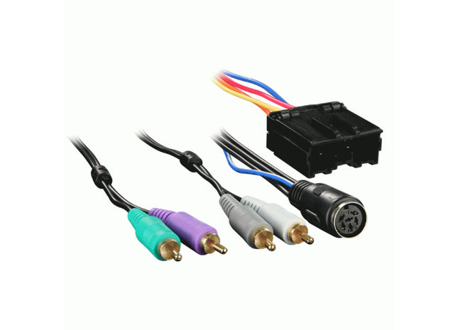 Metra 70-7003 : Amplified Radio Replacement Wiring Harness, 1992-2007 Dodge, Mitsubishi