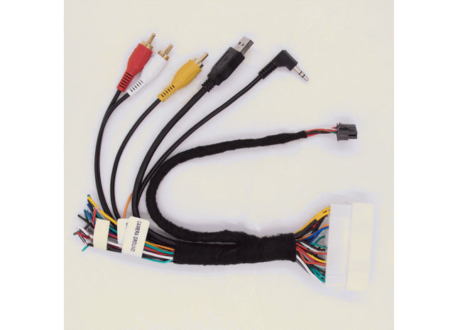 Metra 70-7307 : Radio Replacement Wiring Harness, top view.