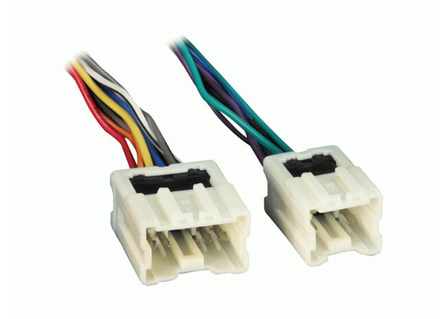 Metra 70-7550 : Radio Replacement Wiring Harness, 1995-2013 Nissan Infiniti (Amplified & Non-Amplified)