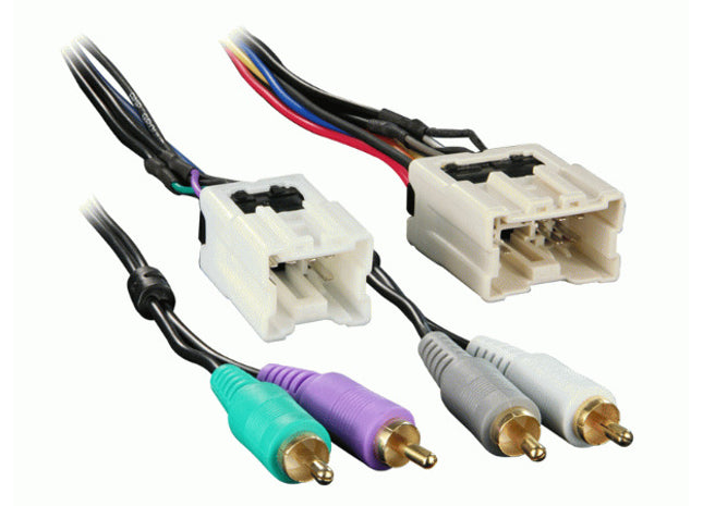 Metra 70-7551 : Radio Replacement Wiring Harness, 1995-2012 Nissan Infiniti (Amplified & Non-Amplified)