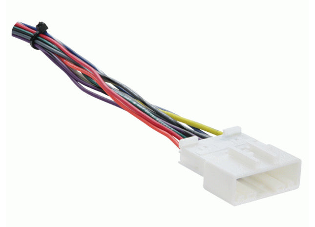 Metra 70-7552 : Non-Amplified Radio Replacement Wiring Harness, 2007-UP Nissan, Subaru