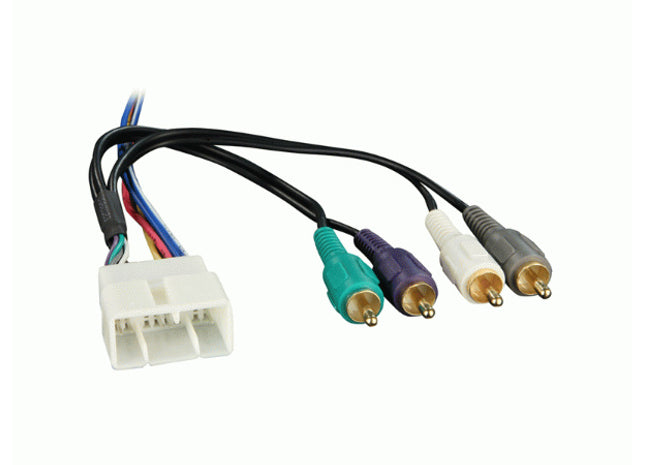 Metra 70-8112 : Amplified Radio Replacement Wiring Harness, 1991-2001 Toyota, Lexus
