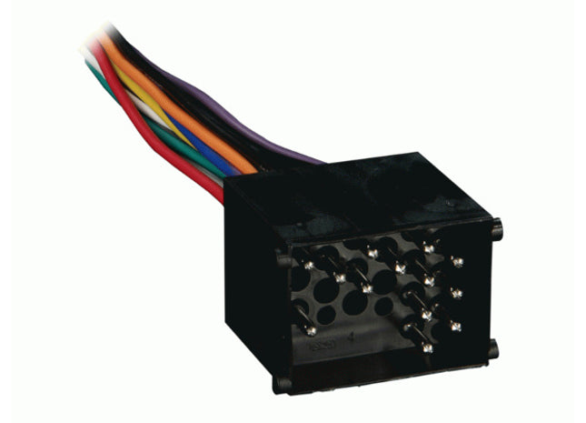 Metra 70-8590 : Non-Amplified Radio Replacement Wiring Harness, 1991-2006 BMW, Land-Rover