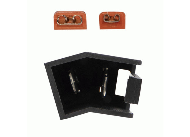 Metra 72-4565 : Door Speaker Replacement Wiring Harness, connector view.