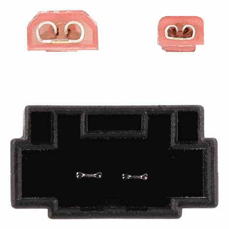 Metra 72-9004 : Door Speaker Replacement Wiring Harness, connector view.