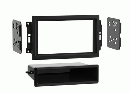 Metra 99-6510 : DIN or DDIN Radio Replacement Dash Kit, 2004-2009 Chrysler, Dodge, Jeep (with Nav)