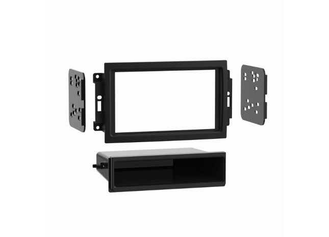 Metra 99-6510 : DIN or DDIN Radio Replacement Dash Kit, 2004-2009 Chrysler, Dodge, Jeep (with Nav)
