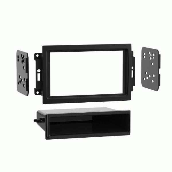 Metra 99-6510 : DIN or DDIN Radio Replacement Dash Kit, 2004-2009 Chrysler, Dodge, Jeep (with Nav)