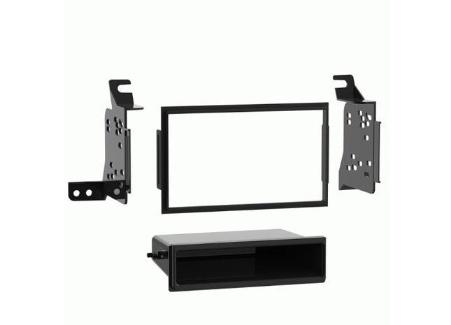 Metra 99-7635 : DIN or DDIN Radio Replacement Dash Kit, 2005-2015 Nissan, Suzuki