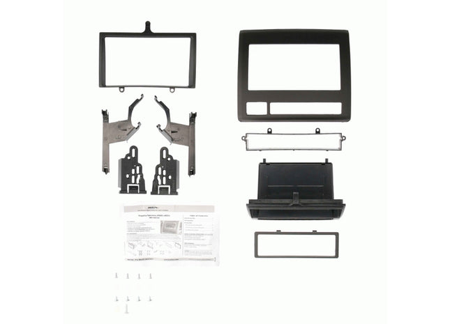 Metra 99-8214TB : DIN or DDIN Radio Replacement Dash Kit, 2005-2011 Tacoma (Textured Black)