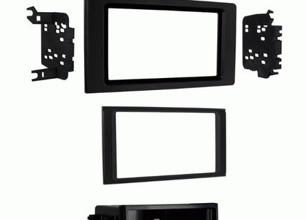Metra 99-8251 : DIN or DDIN Radio Replacement Dash Kit, 2016-UP Toyota Tacoma (High Gloss Black)