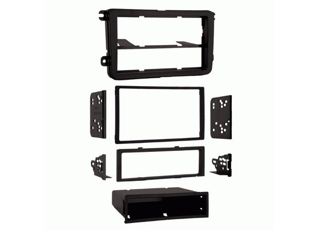 Metra 99-9011 : DIN or DDIN Radio Replacement Dash Kit , 2005-2019 Volkswagen Vehicles