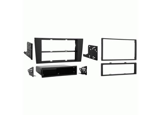 Metra 99-9105 : DIN or DDIN Size Radio Replacement Dash Kit, 2000-2001 Audi A4