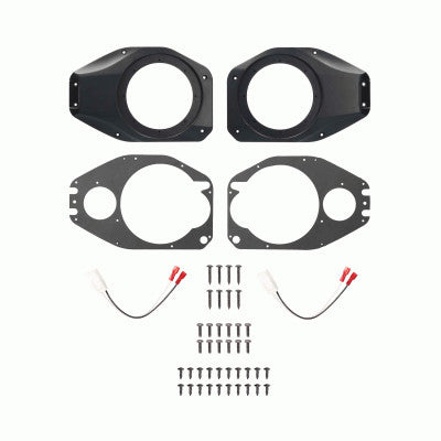 Metra JP-1015 : 6.5" Speaker Replacement Adapter Plate, contents.