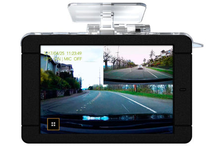 Momento MD-4200 : 720HD Front and Rear Dash Camera Recording System, camera image.