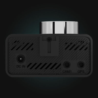 Momento MD-6200 : 1080HD WiFi Front and Rear Dash Camera Recording System, bottom side.