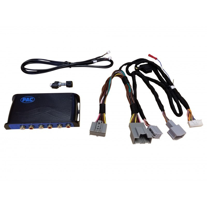 Pac Audio AP4-GM61 : Amplifier Add-On Interface Adapter, 2014-2019 Cadillac Chevy GMC.
