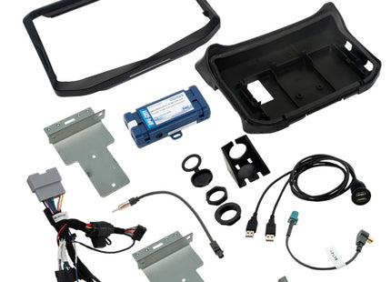 Pac Audio SR-JK11H : 10" Radio Replacement Heigh10 Dash Kit, contents.