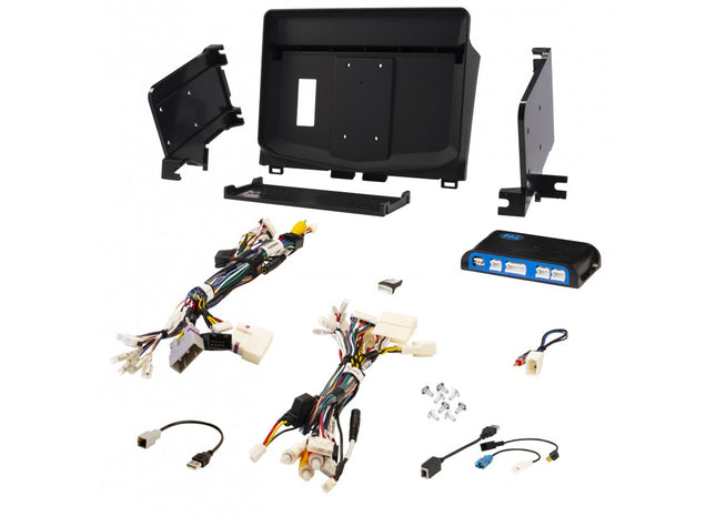 Pac Audio SR-TUN14H : 10" Radio Replacement Heigh10 Dash Kit, contents.