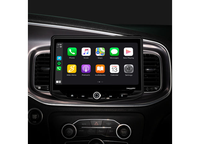 Pac Audio SRK-CHR15H : 10" Radio Replacement Heigh10 Dash Kit, 2015-2021 Charger Challenger & 300 (Amplified or Non-Amplified)