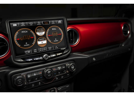 Pac Audio SRK-JW18EH : 10" Radio Replacement Heigh10 Dash Kit, side view.